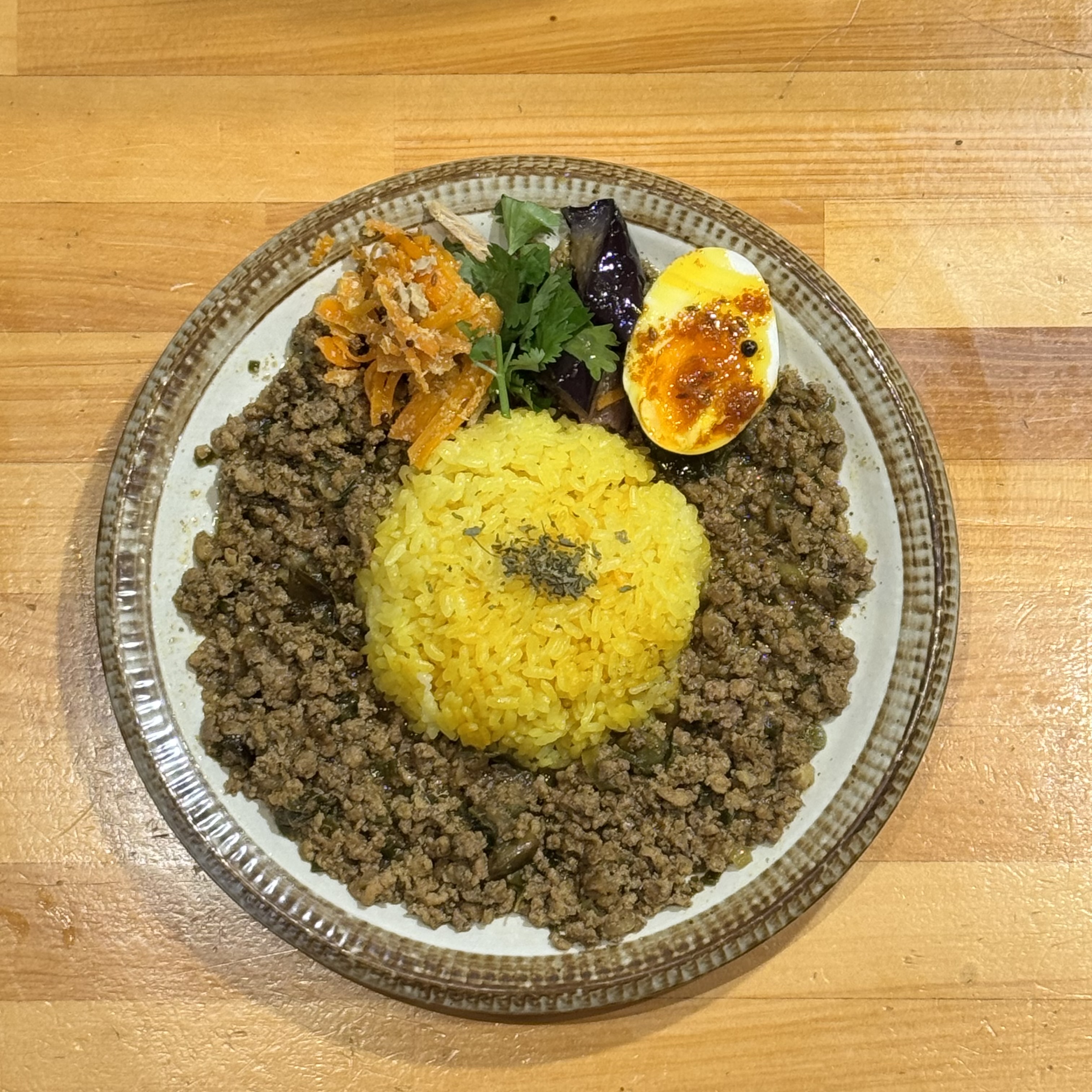 和風出汁のキーマ 1,300円