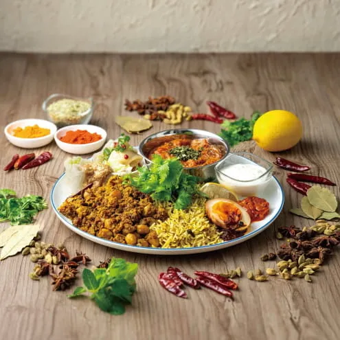 カレーとビリヤニ カレーアパートニュートキワ