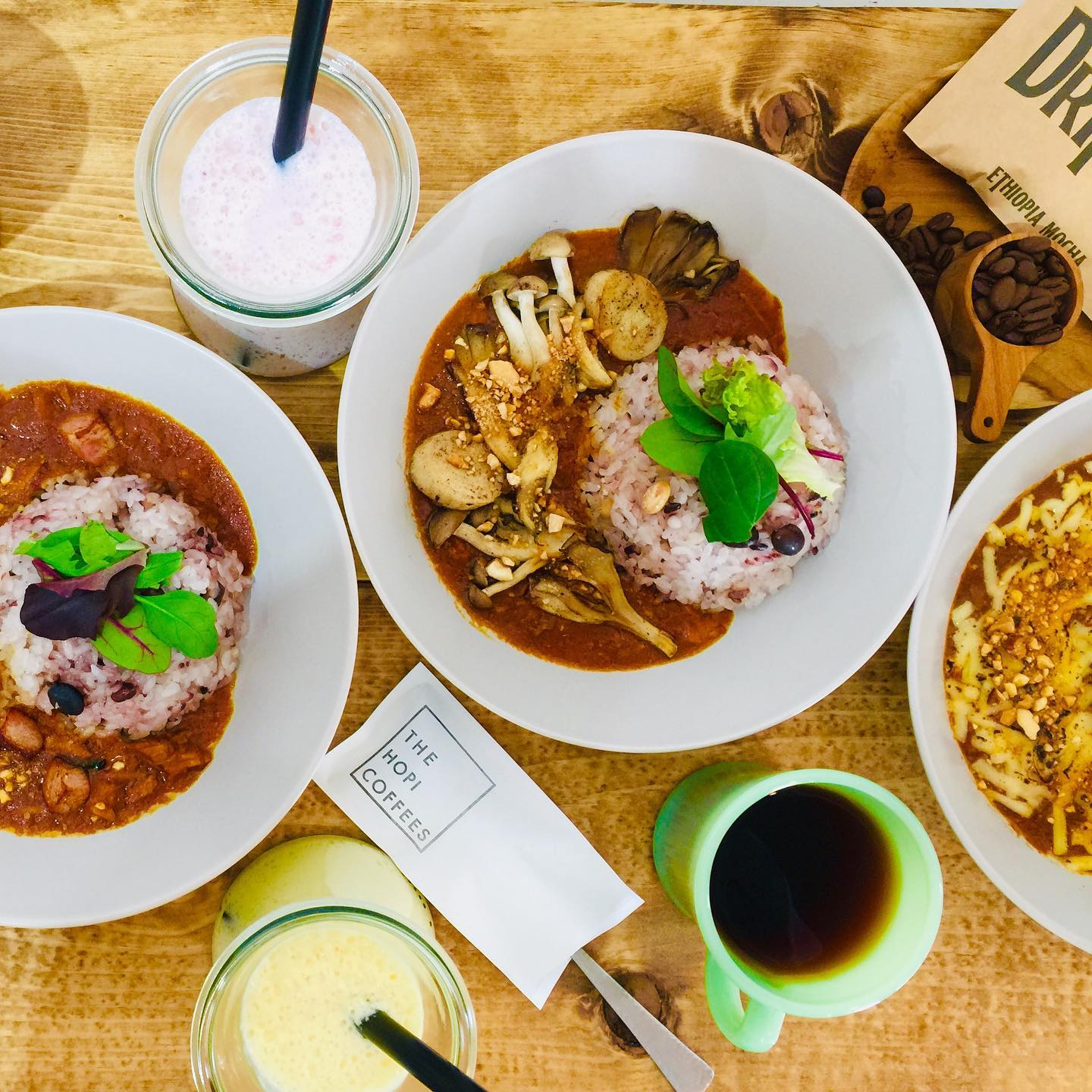 欧風スパイスカレー ホピ珈琲