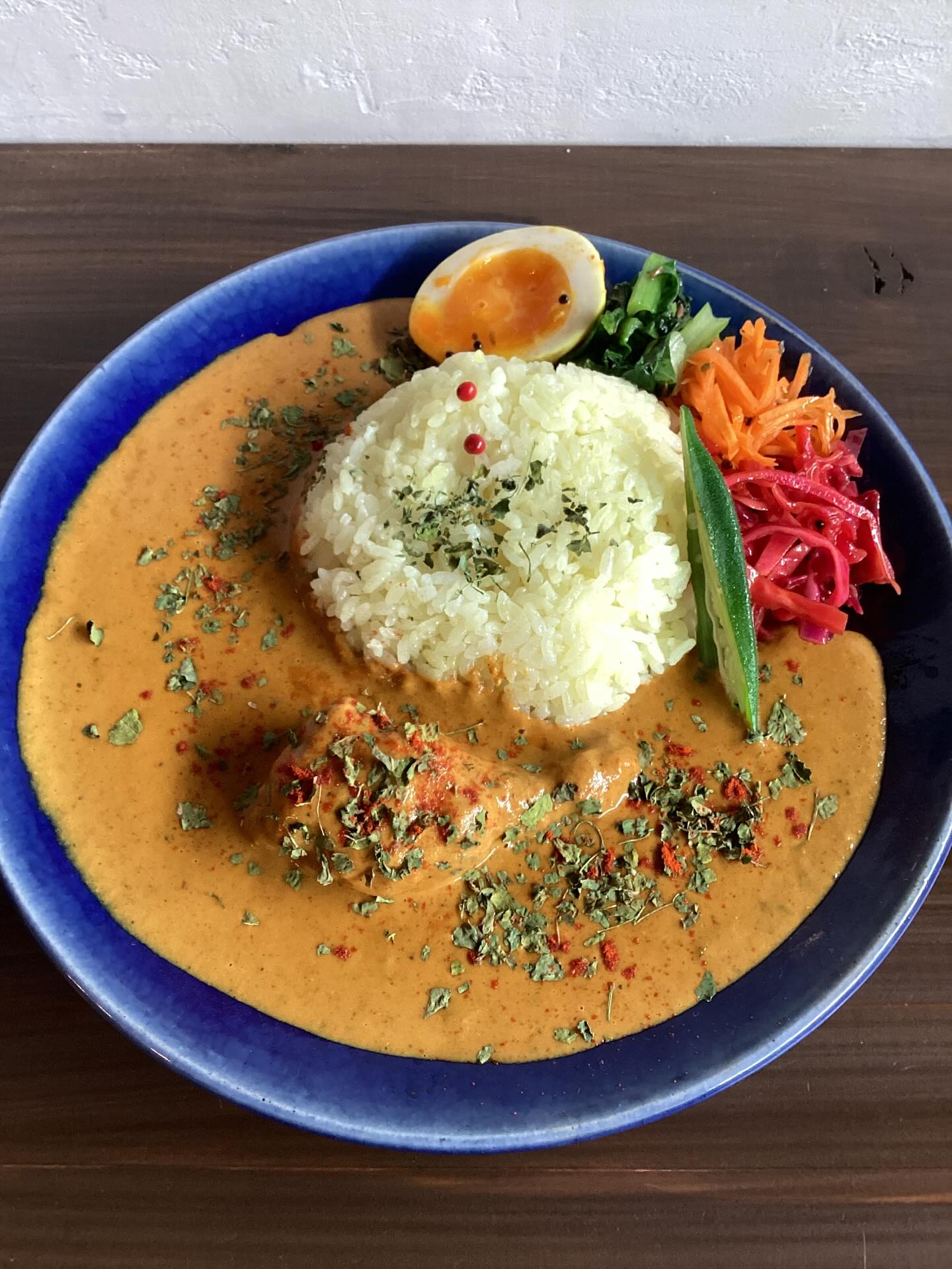メラメラ事務所カレー