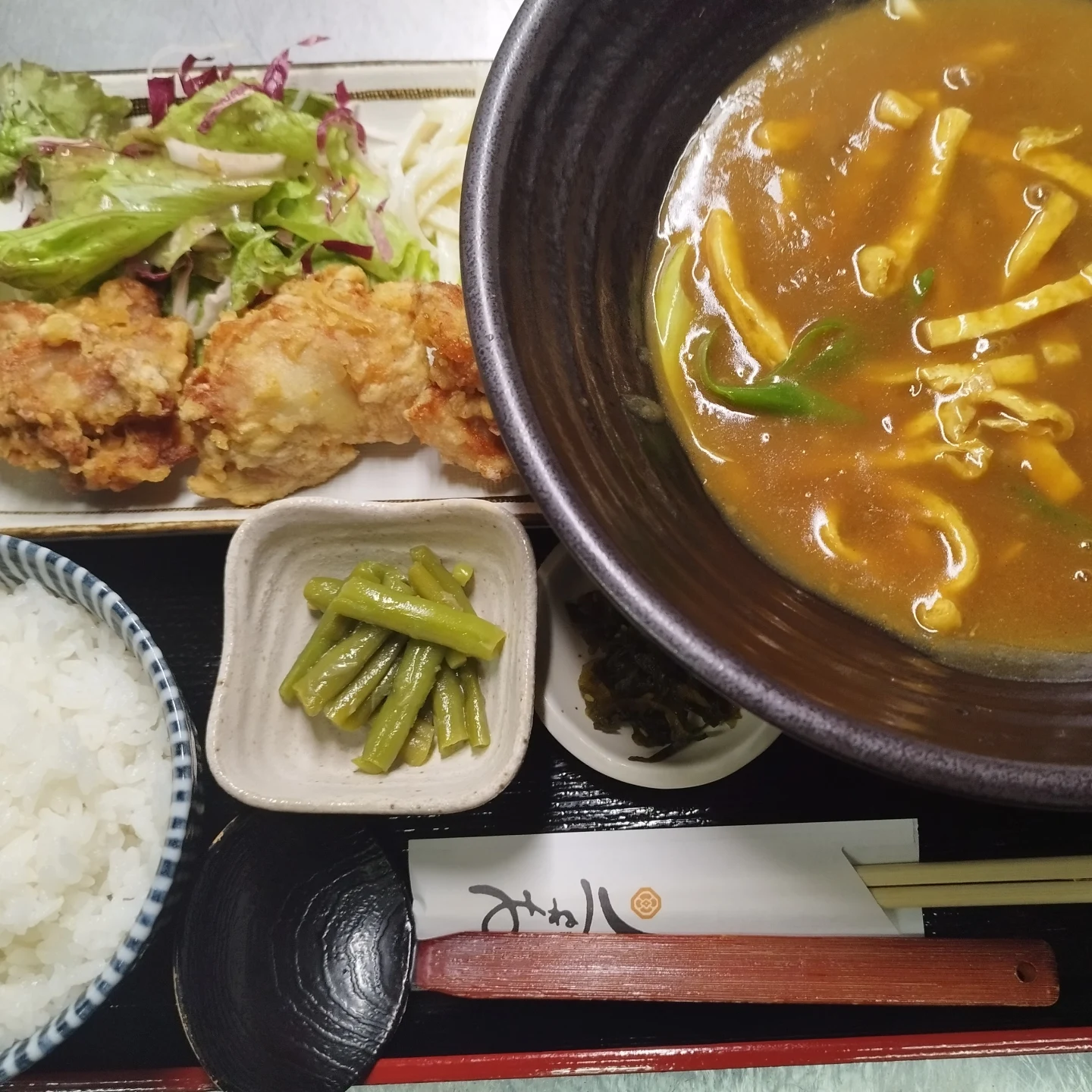 京風カレーうどん みね八