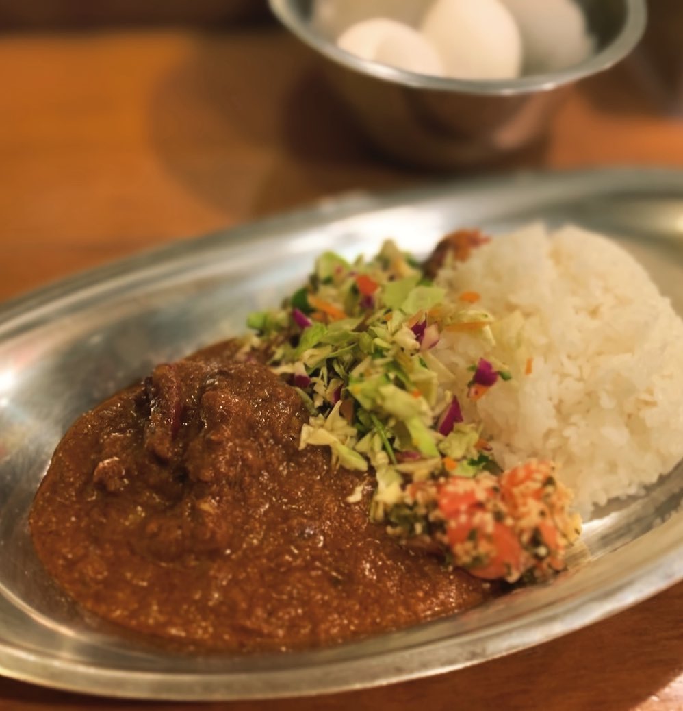 ポークビンダルー食べる副大統領